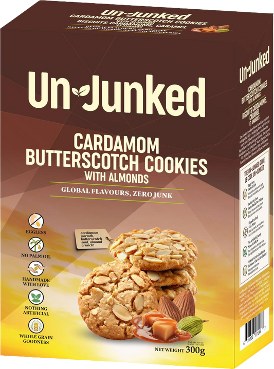 Cardamom Butterscotch Cookies